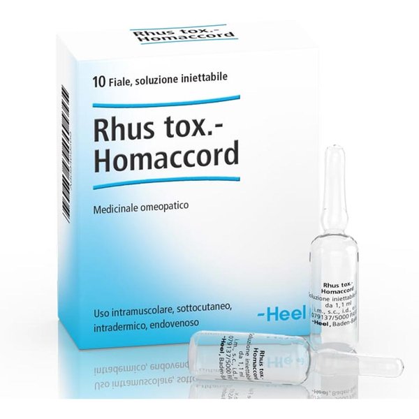 Guna Rhus Tox-Homaccord Medicinale Omeopatico, 10 Fiale-image