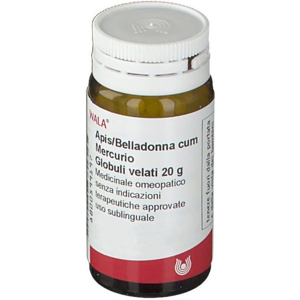 Wala Apis Belladonna Cum Mercurio Medicinale Omeopatico Globuli Velati, 20G-image