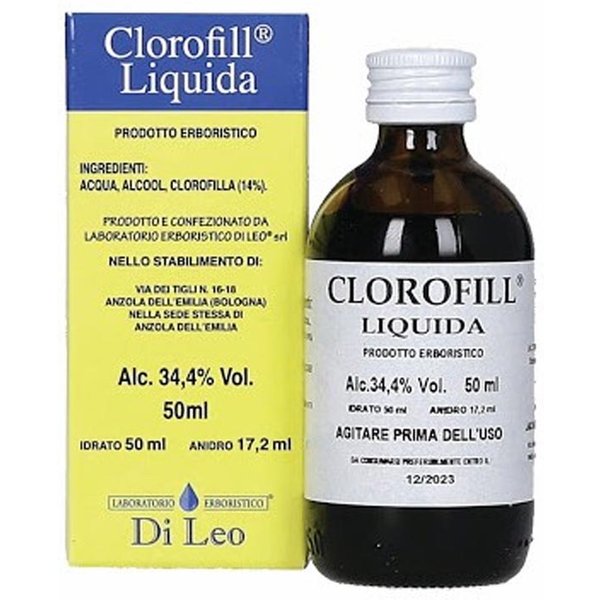 Laboratorio Erboristico Di Leo Clorofill Liquida Soluzione Idroalcolica, 50Ml-image