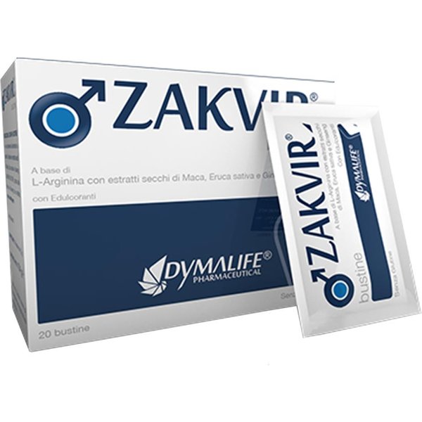 Dymalife Pharmaceutical Zakvir Integratore Alimentare, 20 Bustine-image