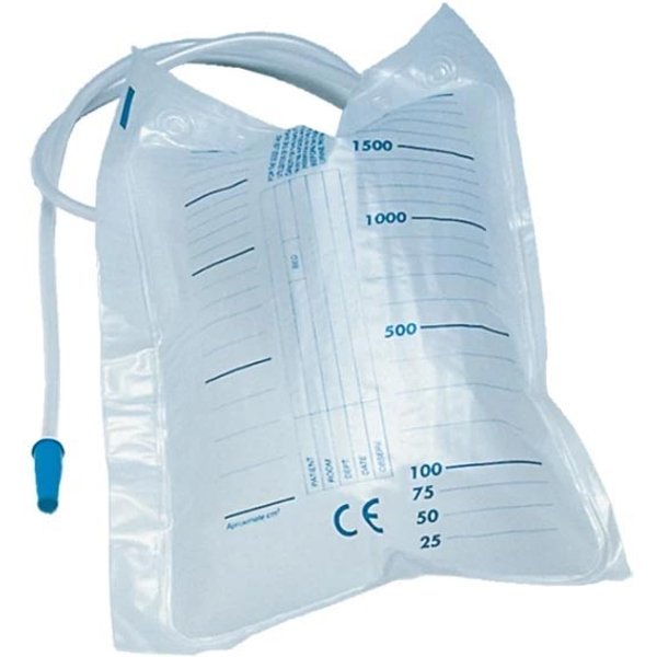 Farmac Zabban Sacca Raccolta Urina Letto 2L Tubo 130Cm Con Scarico Non Sterile-image