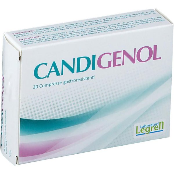 Laboratori Legren Candigenol Integratore Alimentare, 30 Compresse-image
