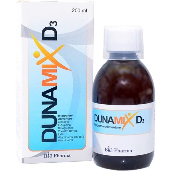 Bi3 Pharma Dunamix D3 Integratore Immunostimolante E Proenergetico, 200Ml-image