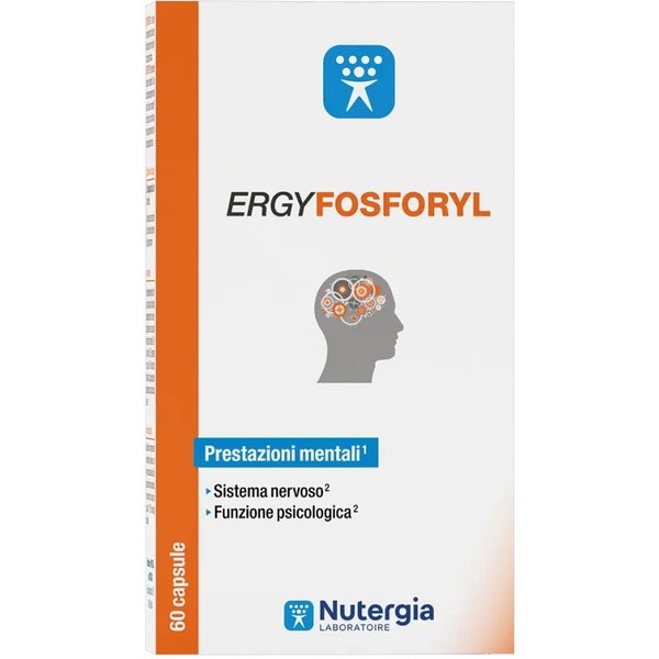 Laboratori Nutergia Ergyfosforyl Integratore Prestazioni Mentali, 60 Capsule-image