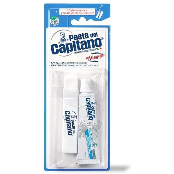 Pasta Del Capitano Kit In Viaggio Spazzolino + Dentifricio-image