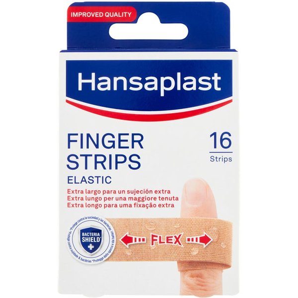 Hansaplast Finger Strips Cerotti Elastici Per Dita, 16 Cerotti-image