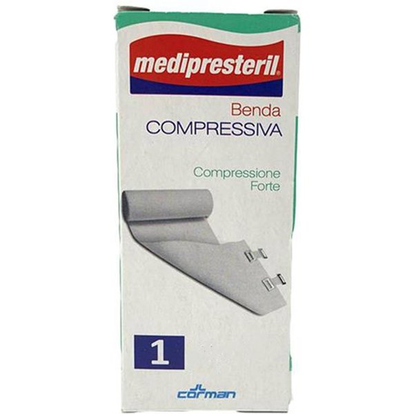 Medipresteril Benda Elastica Compressione Forte, 10 Cm X 4,50M-image