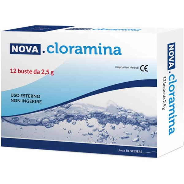 Nova Argentia Nova Cloramina Integratore Alimentare, 12 Buste-image