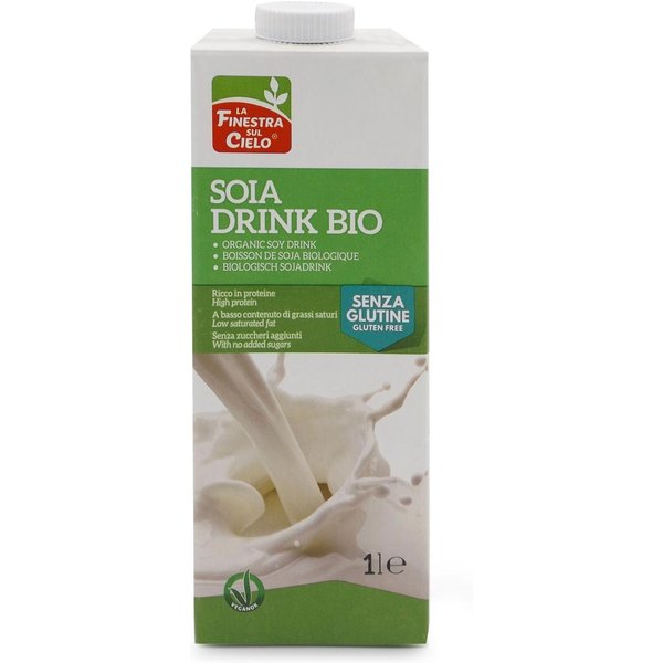 La Finestra Sul Cielo Soia Drink Bevanda Senza Glutine, 1 Litro-image