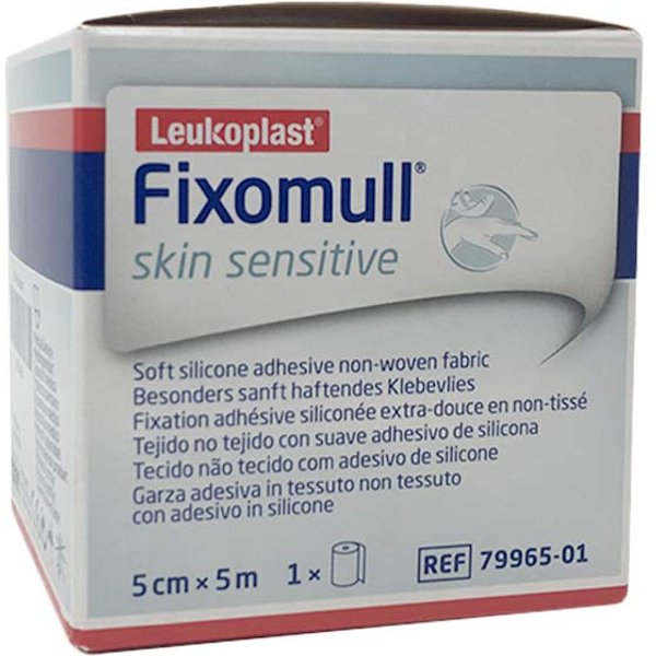 Leukoplast Fixomull Skin Sensitive 5 Cm X 5 M, 1 Pezzo-image