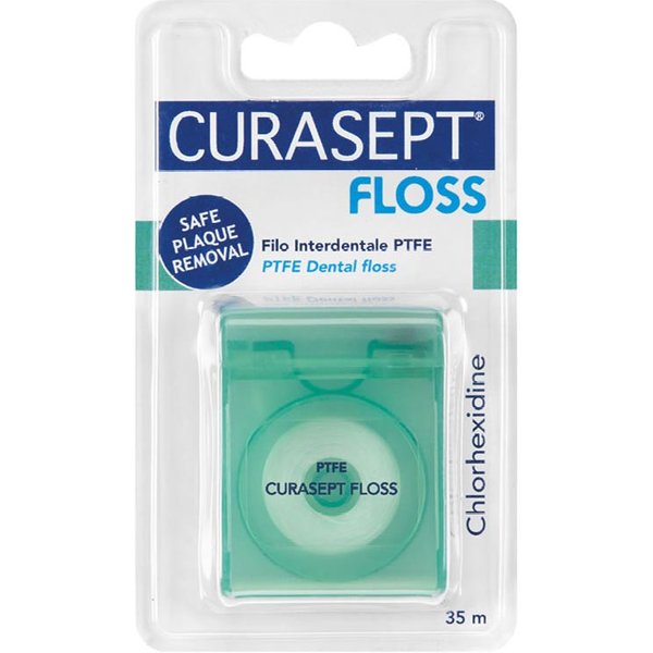 Curasept Floss - Ptfe Filo Interdentale Con Clorexidina, 35M-image