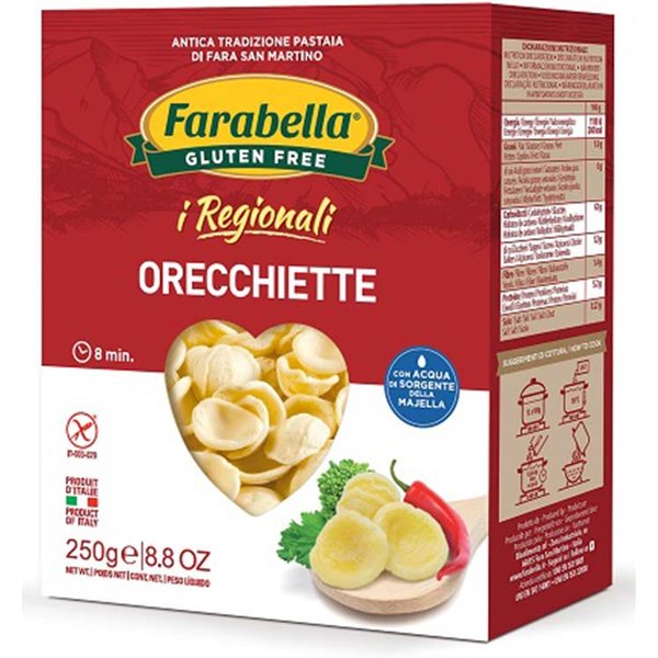 Farabella I Regionali - Orecchiette Pasta Senza Glutine, 250G-image