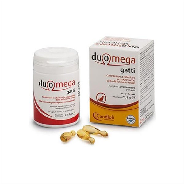 Candioli Duomega Gatti Integratore Alimentare, 30 Capsule-image