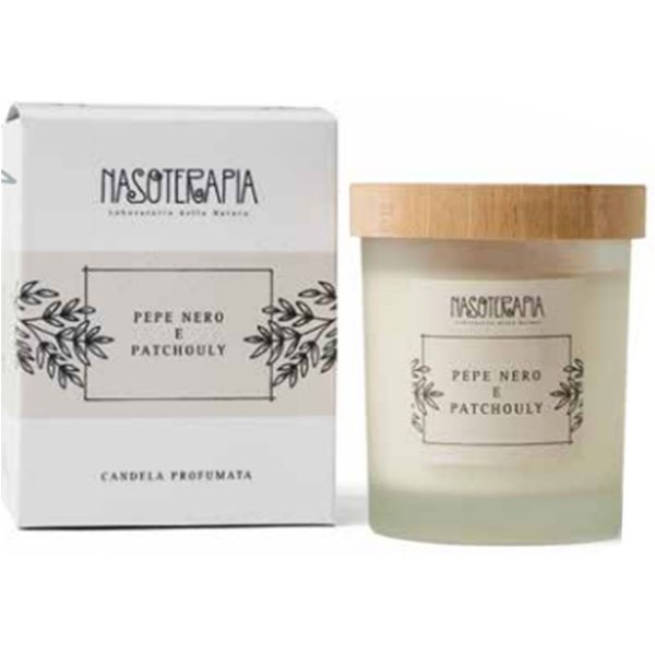 Nasoterapia Candela Profumata - Pepe Nero E Patchouly, 180G-image