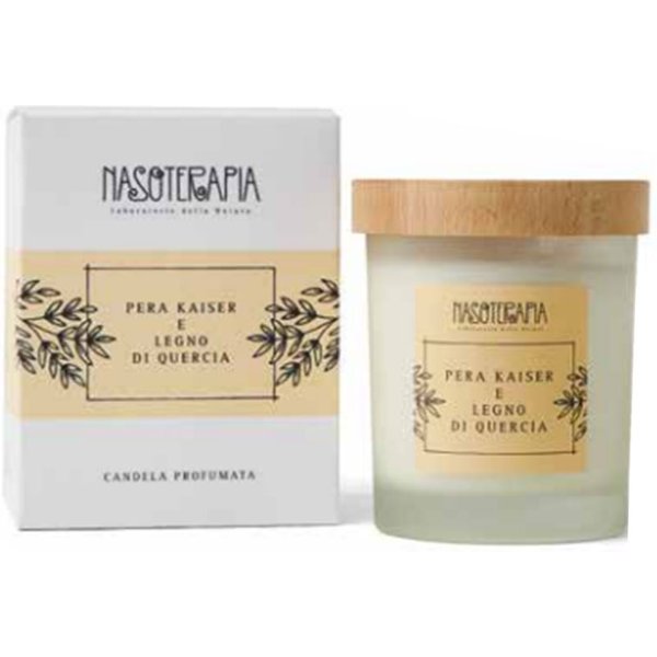 Nasoterapia Candela Profumata - Pera Kaiser E Legno Di Quercia, 180G-image