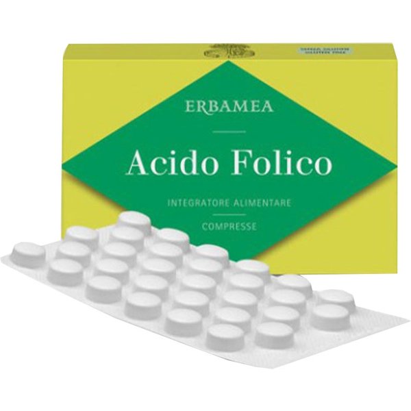 Erbamea Acido Folico Integratore Alimentare, 90 Compresse-image