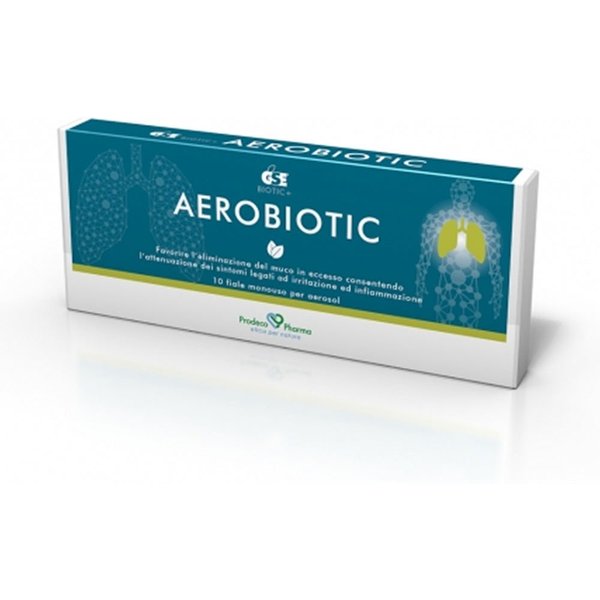 Gse Biotic+ - Aerobiotic Soluzione Per Aerosol Adulti, 10 Fiale-image