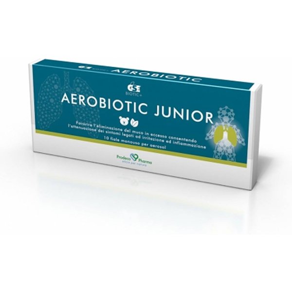 Gse Biotic+ - Aerobiotic Junior Soluzione Per Aerosol Bambini, 10 Fiale-image