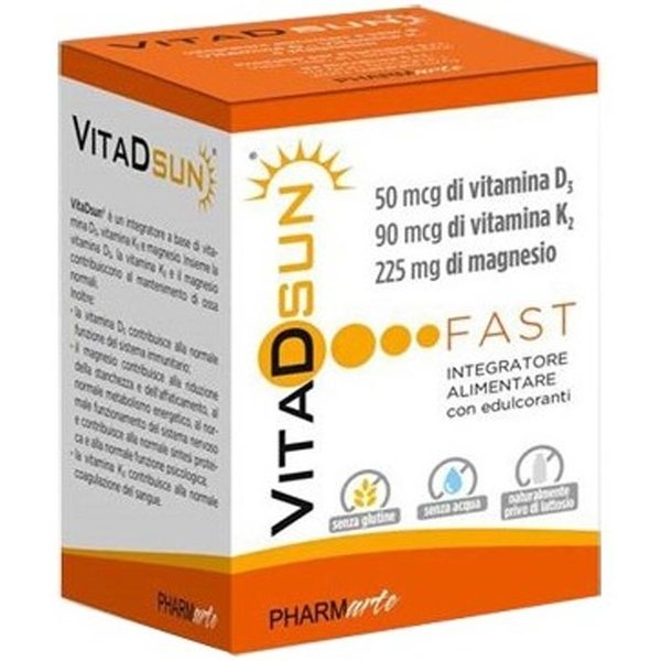 Pharmarte Vitadsun Fast Integratore Alimentare, 30 Stick-image