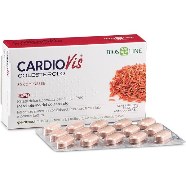 Bios Line Cardiovis Colesterolo Integratore Alimentare, 30 Compresse-image