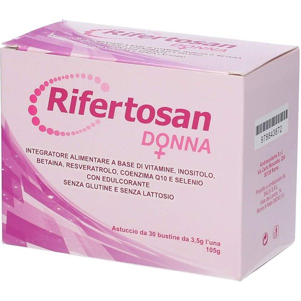 Androsystems Rifertosan Donna Integratore Alimentare,30 Bustine-image