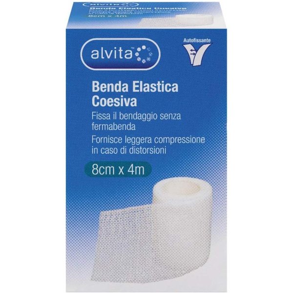 Alvita Benda Elastica Coesiva 8Cm X 4M-image