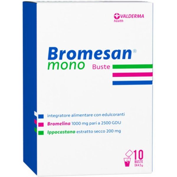 Valderma Bromesan Mono Integratore Alimentare, 10 Buste-image