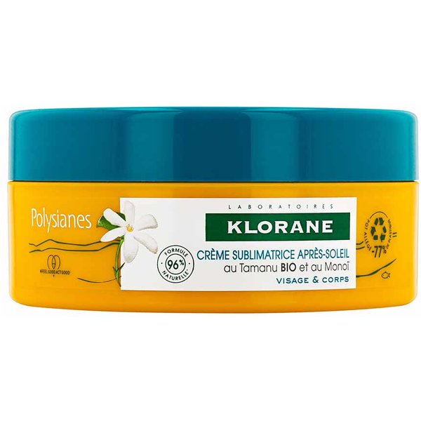 Klorane Polysianes - Crema Sublimatrice Doposole Viso Corpo, 200Ml-image
