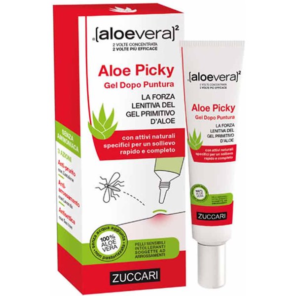 Zuccari Aloe Picky Lenitivo Antiprurito Punture Insetti, 12Ml-image