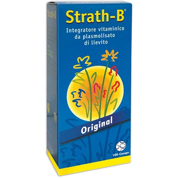 Lizofarm Strath-B Integratore Vitaminico E Di Difesa, 100 Compresse-image