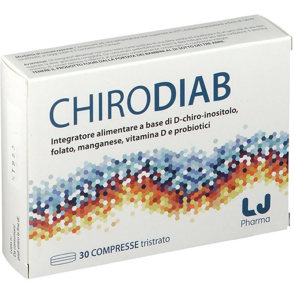 Lj Pharma Chirodiab Integratore Alimentare, 30 Compresse-image