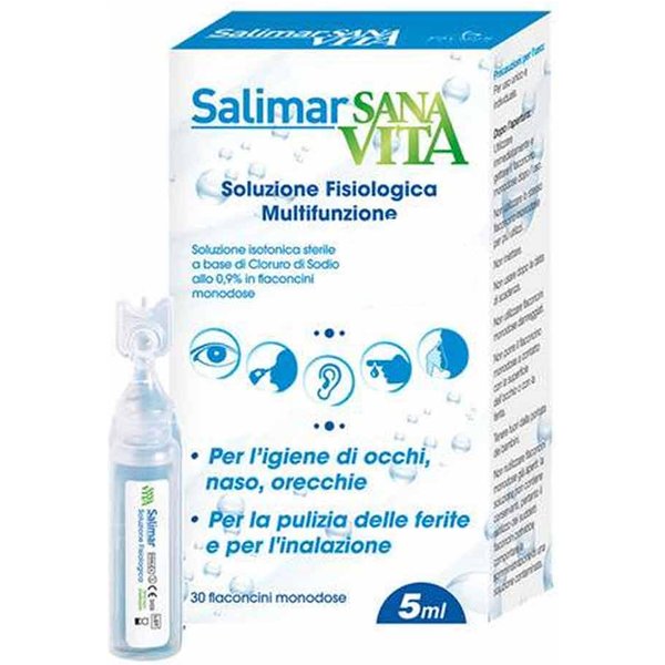 Paladin Pharma Sanavita - Salimar Soluzione Fisiologica Multifunzione, 30X5Ml-image