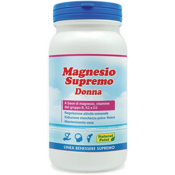 Natural Point Magnesio Supremo Donna Integratore Alimentare, 150G-image