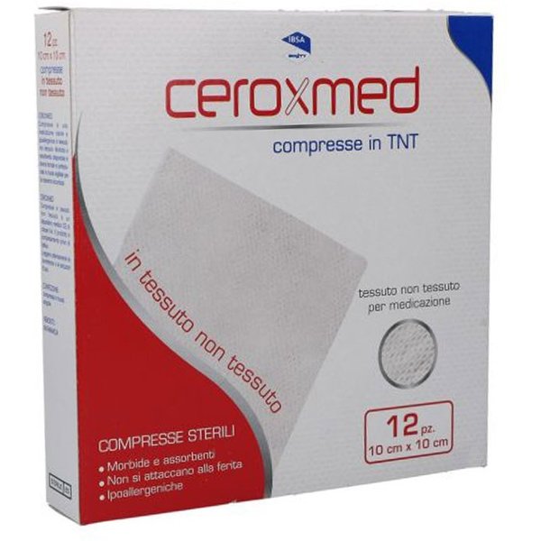 Ceroxmed Compresse Sterili In Tnt 10 Cm X 10 Cm, 12 Compresse-image