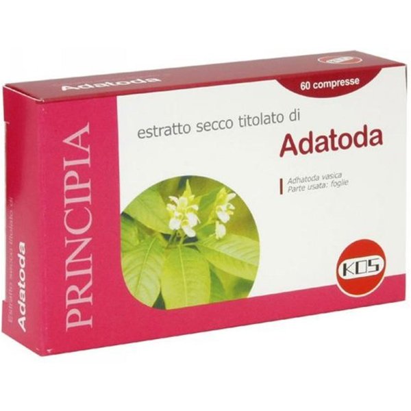 Kos Principia - Adatoda Estratto Secco Integratore Alimentare, 60 Compresse-image