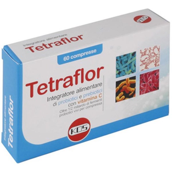 Kos Tetraflor Integratore Alimentare Di Probiotici E Prebiotici, 60 Compresse-image