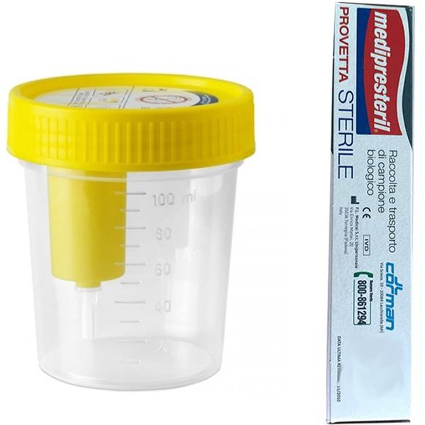 Medipresteril Contenitore Urina + Provetta Sottovuoto-image