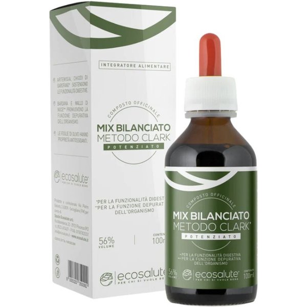 Ecosalute Mix Bilanciato Clark Potenziato Detox, 100Ml-image