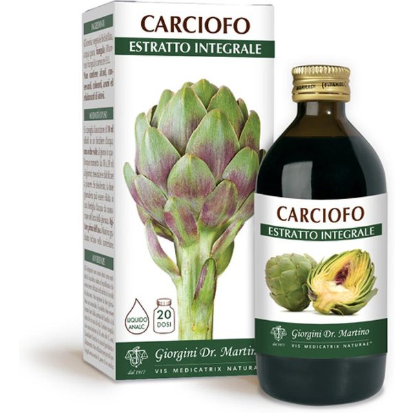 Dr. Giorgini Carciofo Estratto Integrale Liquido Analcolico, 200Ml-image