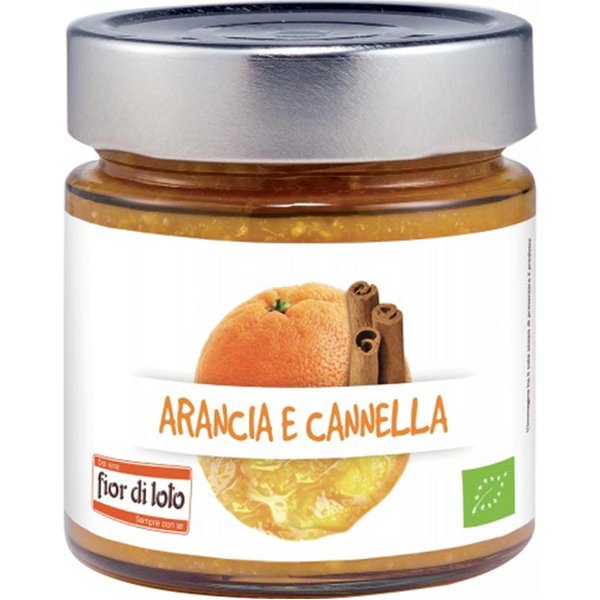 Fior di Loto Composta Arancia E Cannella Bio, 250G-image