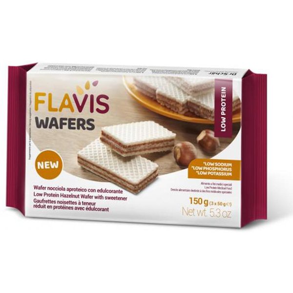 Flavis Wafer Nocciola, 150G-image