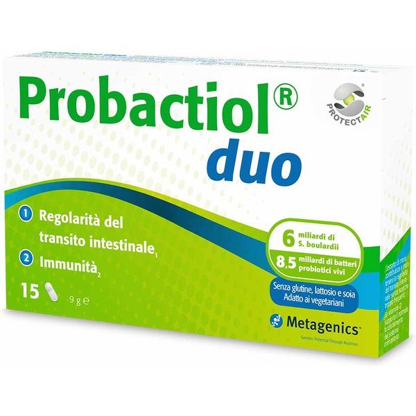 Metagenics Probactiol Duo Equilibrio E Regolarità Intestinale, 15 Capsule-image