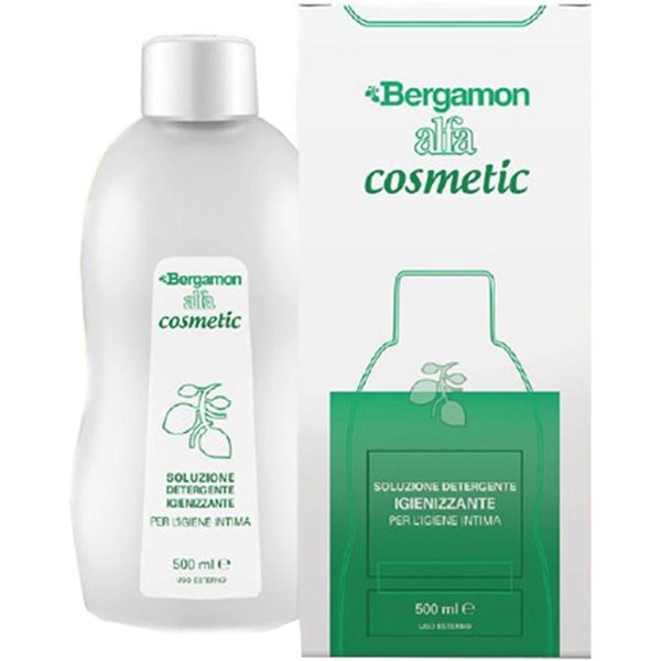 Bergamon Alfa Cosmetic Soluzione Detergente Igienizzante Intima, 500Ml-image