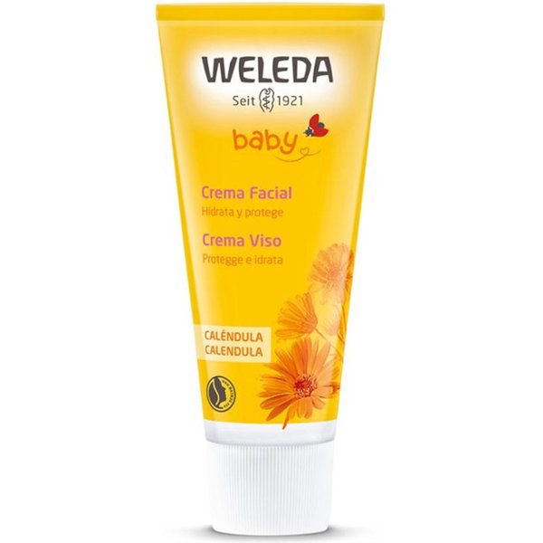 Weleda Baby - Crema Viso Protettiva E Idratante Alla Calendula, 50Ml-image