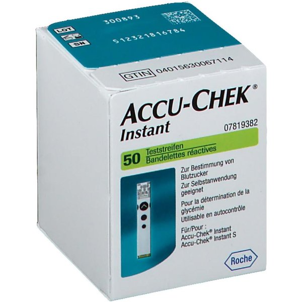 Accu-Chek Instant - Strisce Misurazione Glicemia, 50 Strisce-image