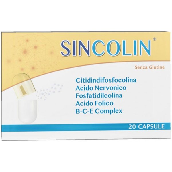 Nutralbiofarma Sincolin Integratore Alimentare, 20 Capsule-image
