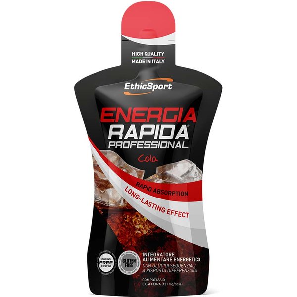 Ethicsport Energia Rapida Professional Cola - Integratore Energetico Per La Resistenza, 50 Ml-image