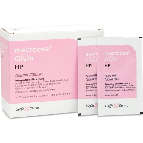 Cieffe Derma Macrocea - Gyn Hp Integratore Sistema Immunitario, 20 Bustine-image
