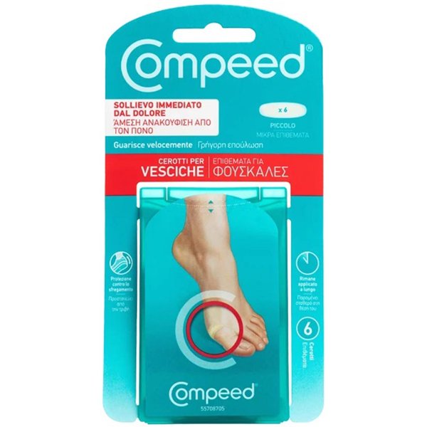 Compeed Cerotti Per Vesciche Piccolo, 6 Cerotti-image
