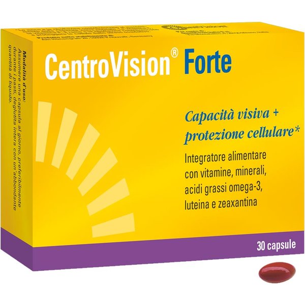 Omnivision Centrovision Forte Integratore Alimentare Capacità Visiva, 30 Capsule-image